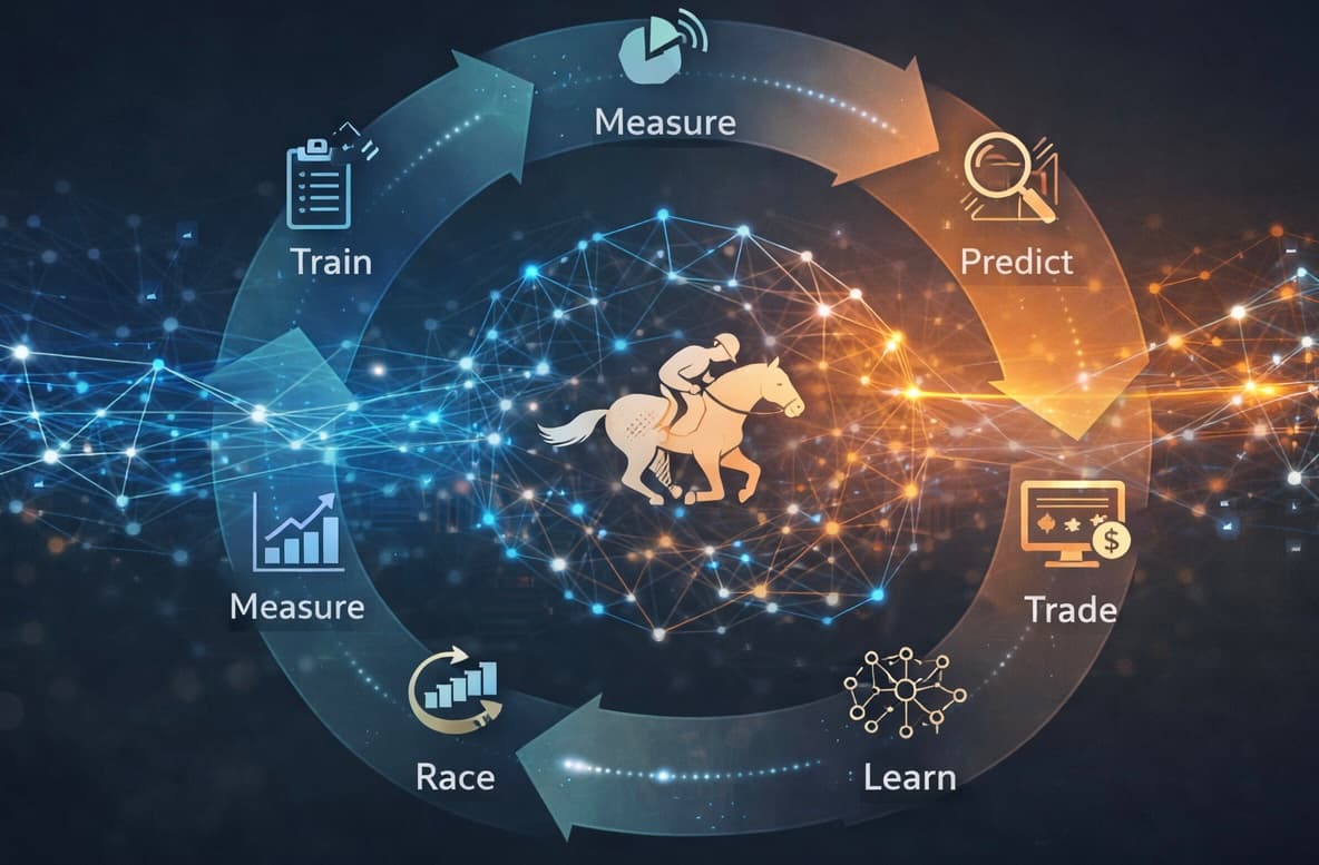 HorseMonk ecosystem loop diagram