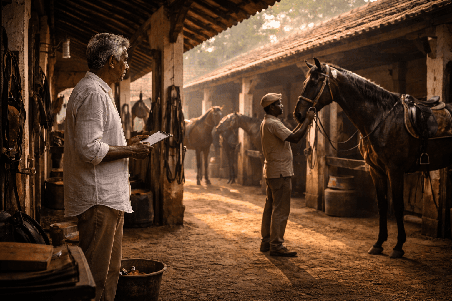 Traditional workings of horse racing
